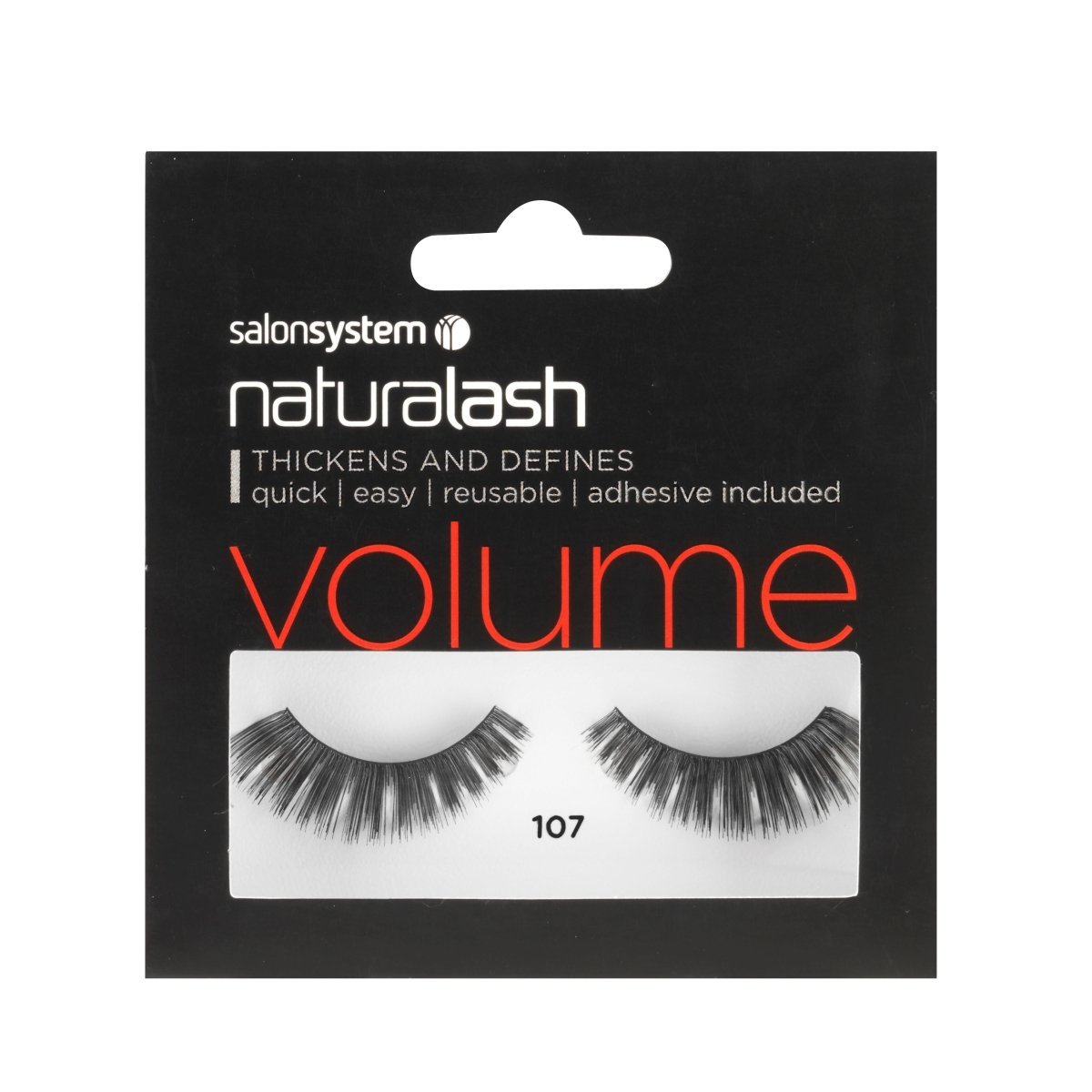 Salon System Naturalash Volume Strip Lashes 107 - Franklins