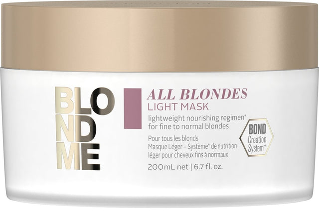 Schwarzkopf Blondme All Blondes Light Mask 200ml - Franklins