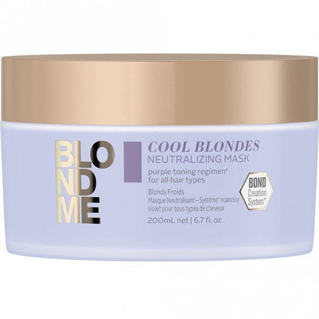 Schwarzkopf Blondme Cool Blondes Neutralizing Mask 200ml - Franklins