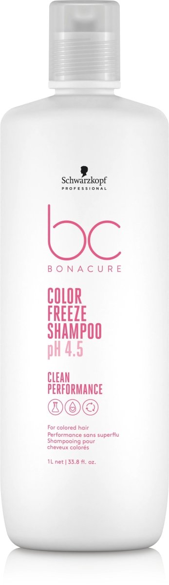 Schwarzkopf Bonacure Color Freeze Shampoo pH4.5 Sulphate Free 1000ml - Franklins