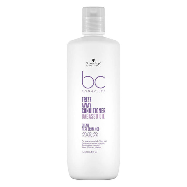 Schwarzkopf Bonacure Frizz Away Conditioner Babassu Oil 1000ml - Franklins