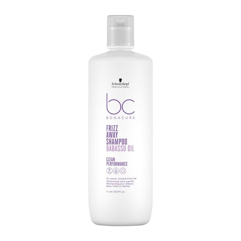 Schwarzkopf Bonacure Frizz Away Shampoo Babassu Oil 1000ml - Franklins