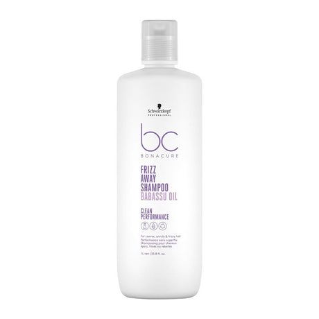 Schwarzkopf Bonacure Frizz Away Shampoo Babassu Oil 1000ml - Franklins