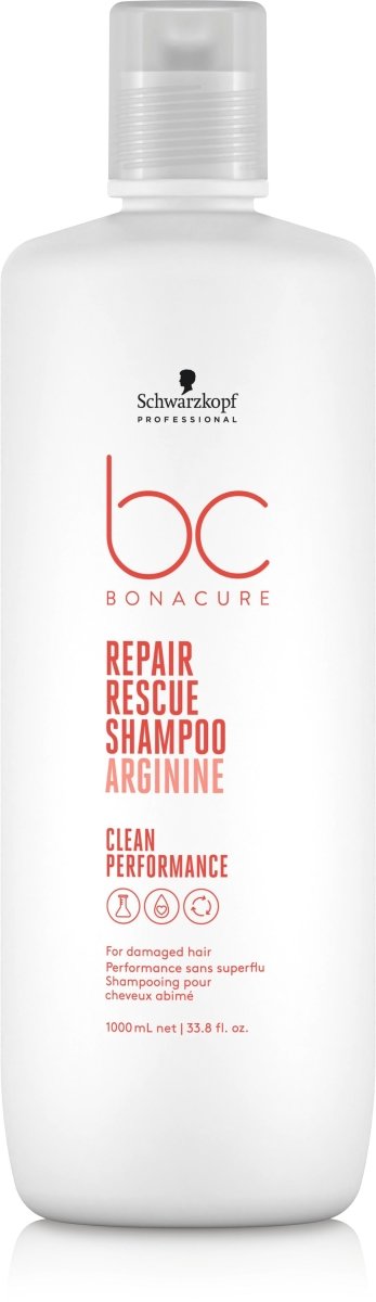 Schwarzkopf Bonacure Repair Rescue Shampoo Arginine 1000ml - Franklins