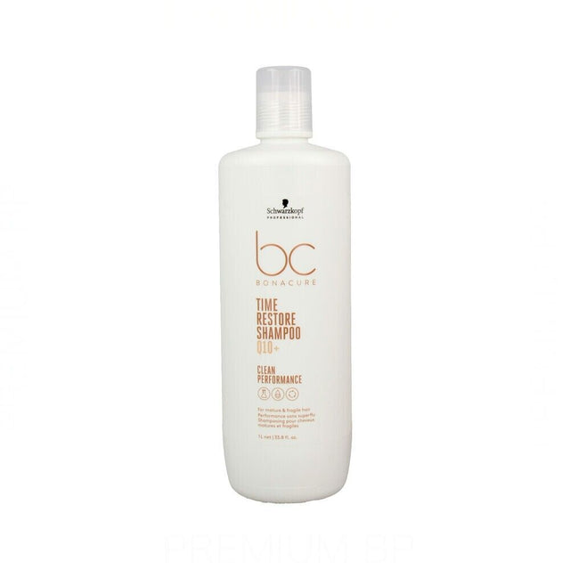 Schwarzkopf Bonacure Time Restore Q10 Shampoo 1000ml - Franklins