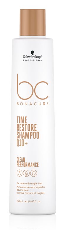 Schwarzkopf Bonacure Time Restore Shampoo Q10 250ml - Franklins