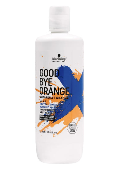 Schwarzkopf Good Bye Orange Neutralising Bonding Shampoo 1000ml - Franklins