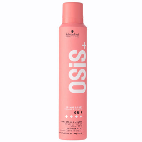 Schwarzkopf OSiS+ Grip Extreme Hold Mousse 200ml - Franklins