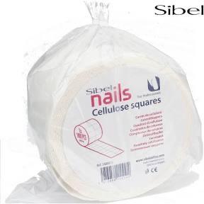 Sibel Cellulose Nail Wipe Squares (1000) - Franklins
