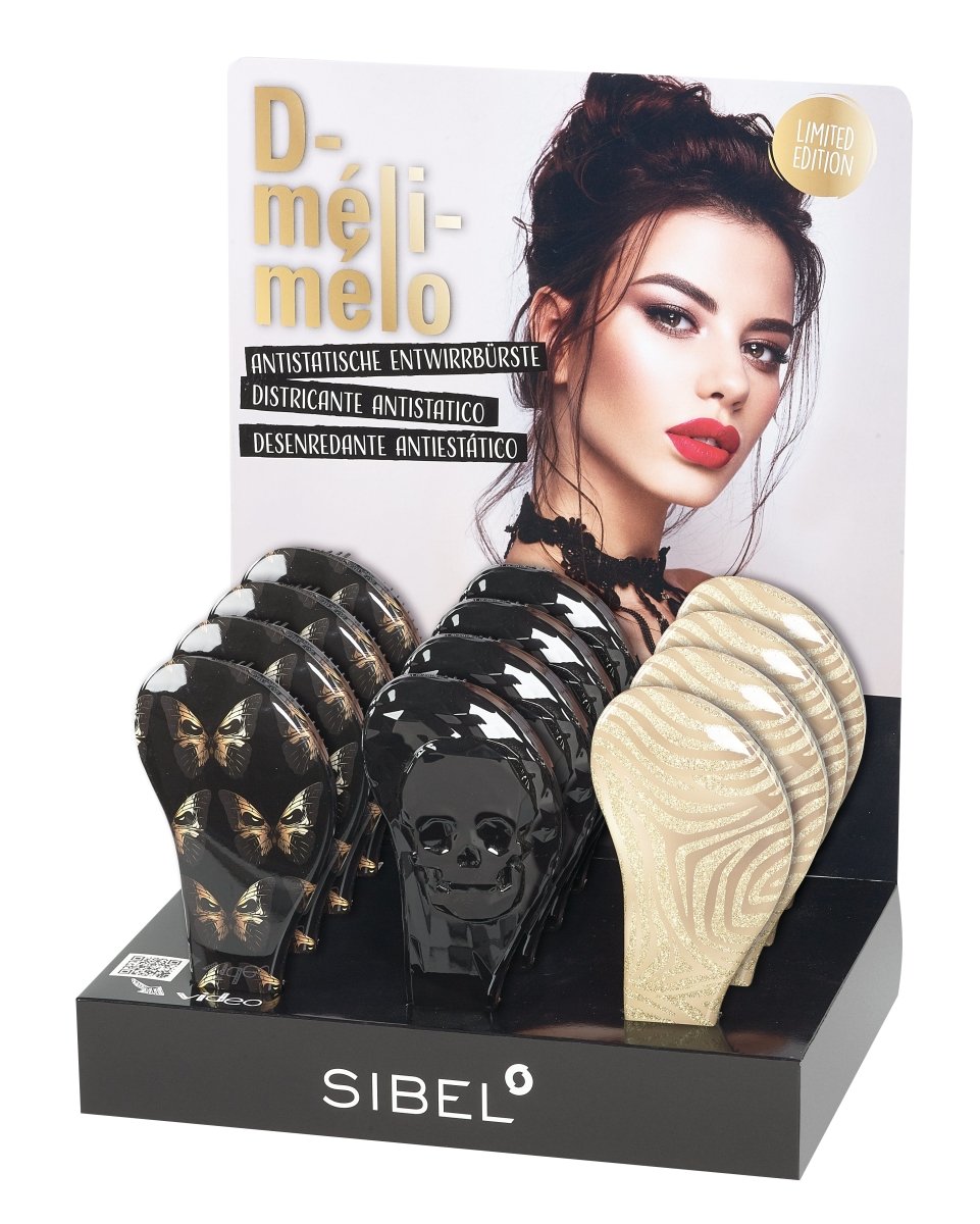 Sibel Skull & Glitz Brushes - Franklins