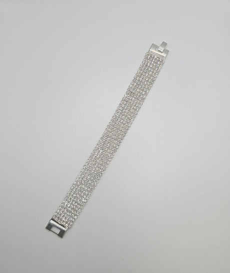 Silver Crystal Bracelet - Franklins