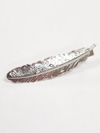 Silver Feather Hair Clip - Franklins