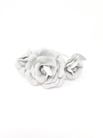 Silver Flower Embellished Hairband - Franklins
