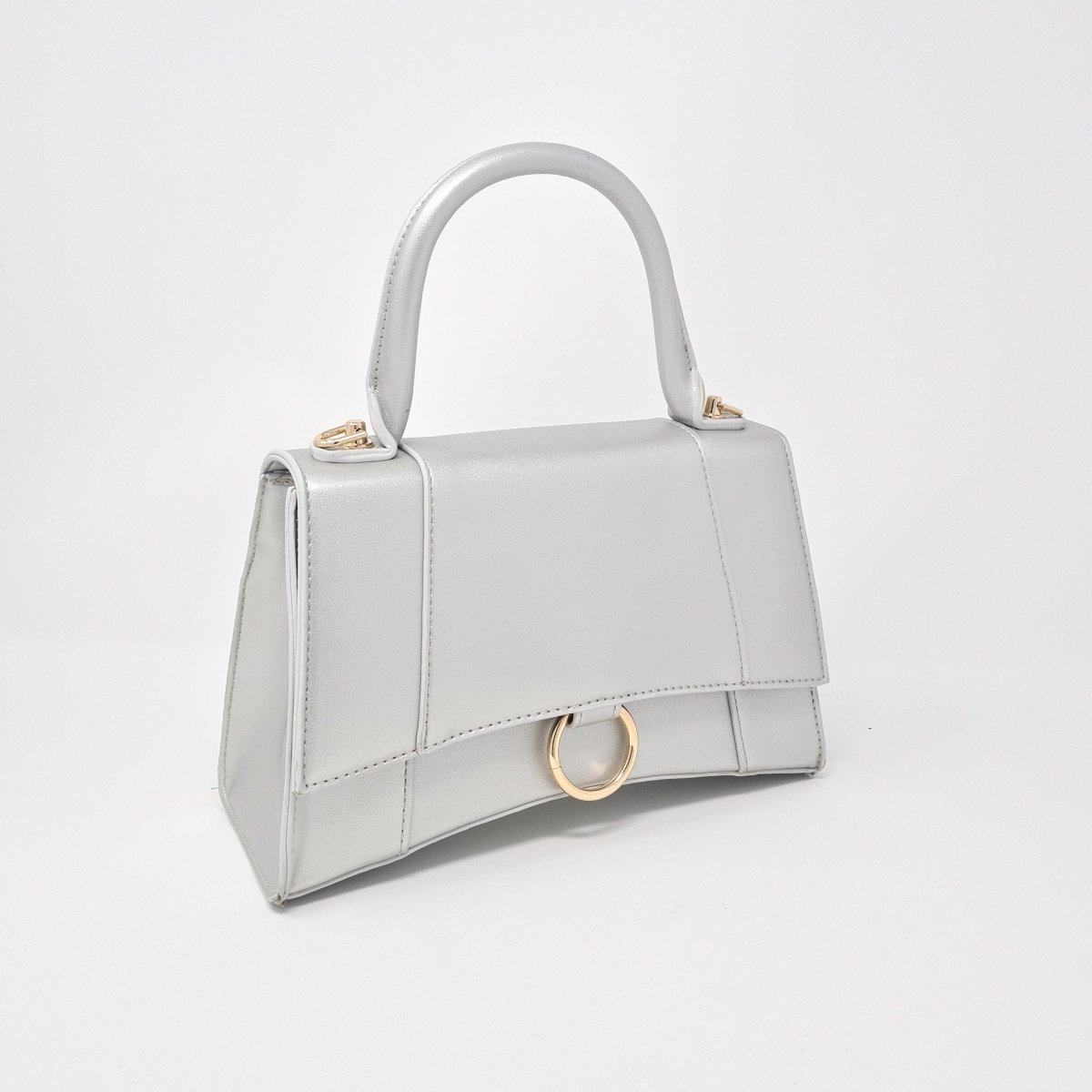 Silver Mini Tote Handbag - Franklins