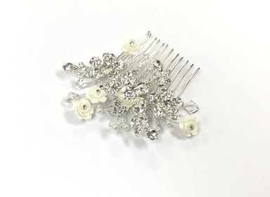 Silver Plated Bridal Hair Comb - Franklins