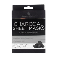 Skin Academy Charcoal Sheet Masks - Franklins