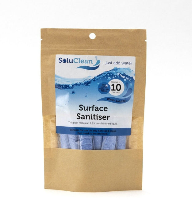 Soluclean Sunbed Surface Sanitiser 10 Pack - Franklins