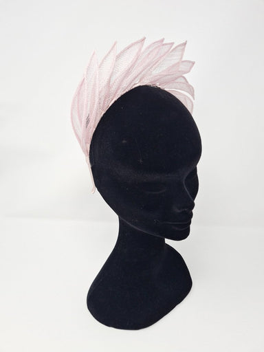Sorbet Pink Petal Crown Hairband Fascinator - Franklins