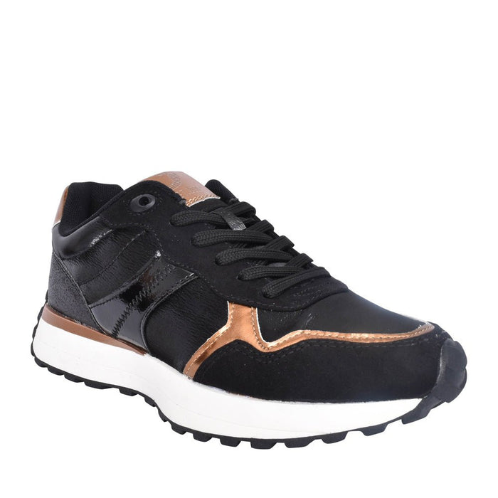 Sprox Black Chunky Sole Trainers - Franklins