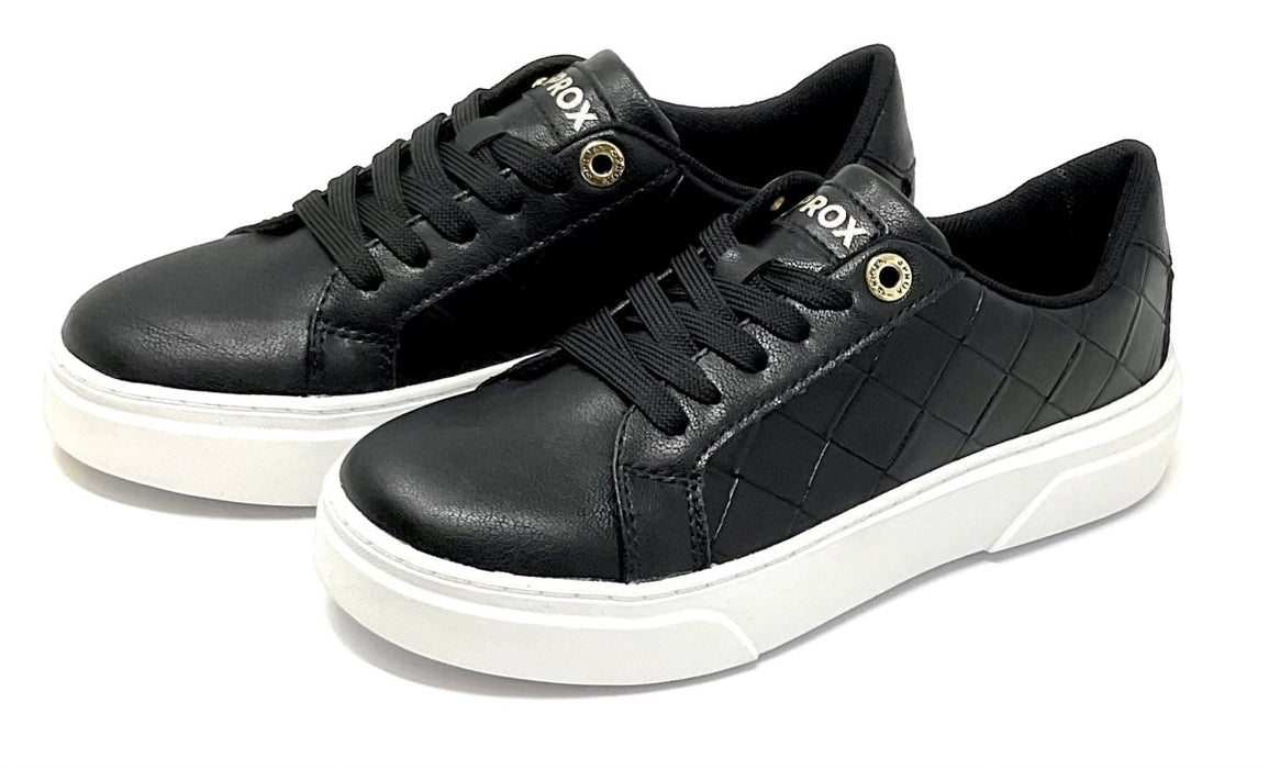Sprox Black & White Chunky Sole Trainers - Franklins