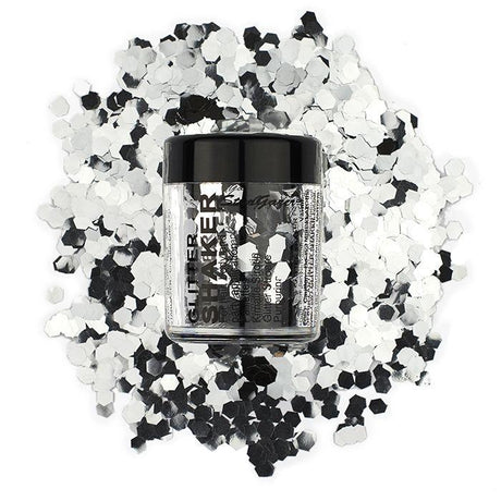 Stargazer Silver Chunky Glitter Shaker Pot 5g - Franklins