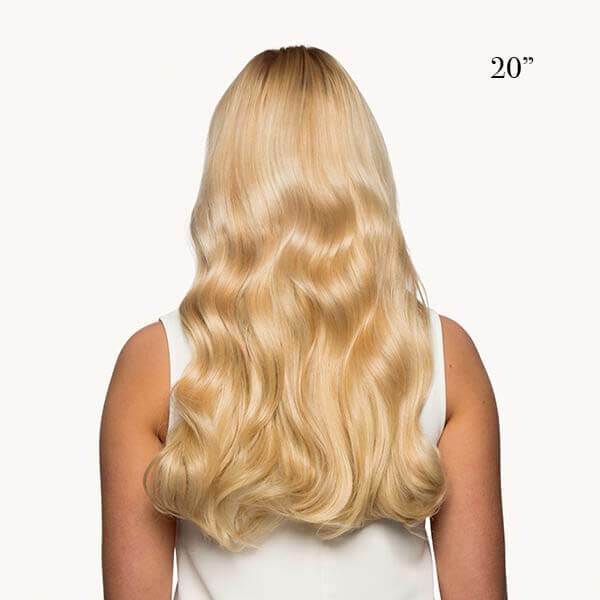 Stranded Luxury Human Hair 20" Clipin Set 4 piece - Franklins