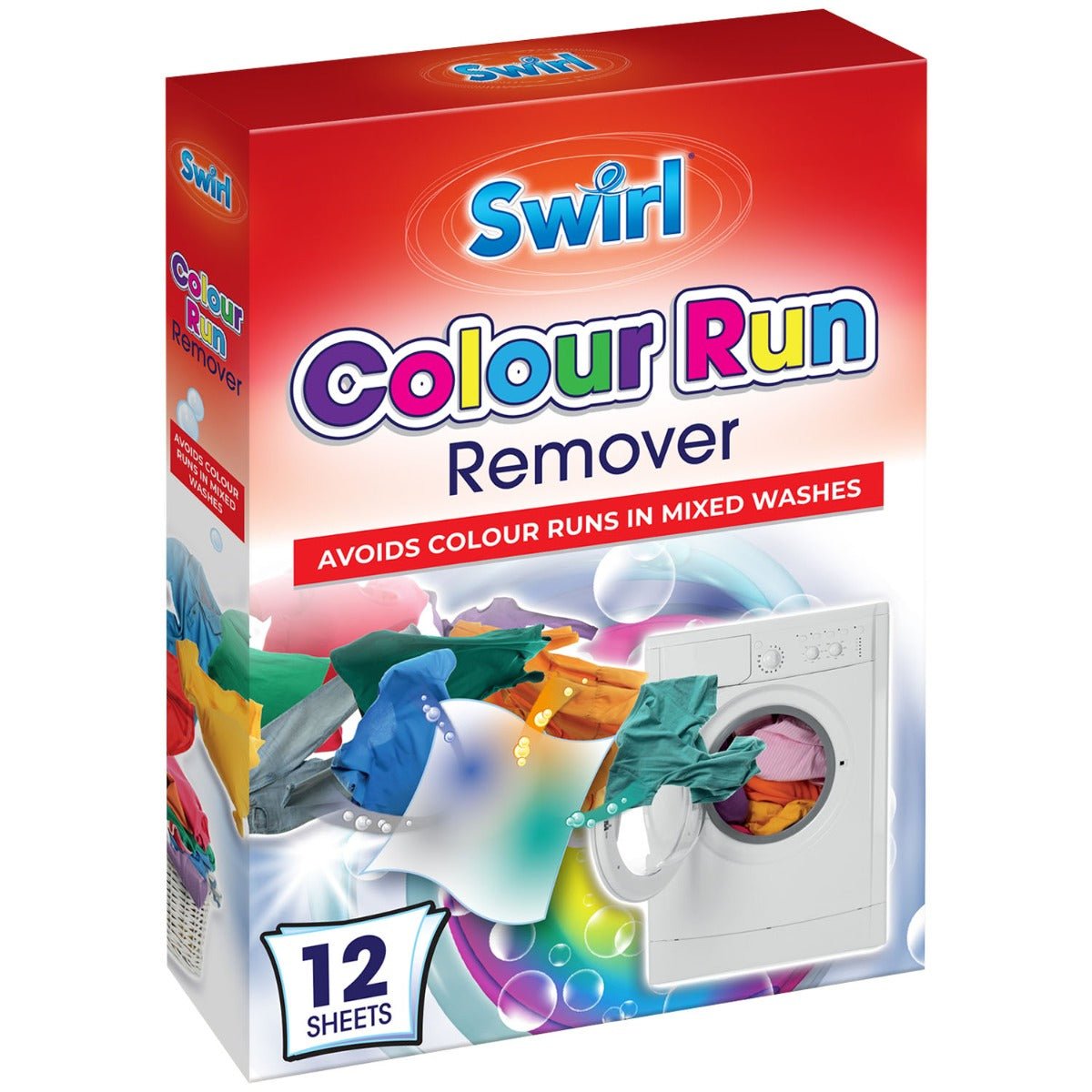 Swirl Colour Run Remover 12 sheets – Franklins