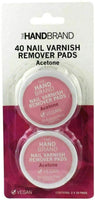 The Hand Brand Nail Varnish Remover Pads 2 Pack - Franklins