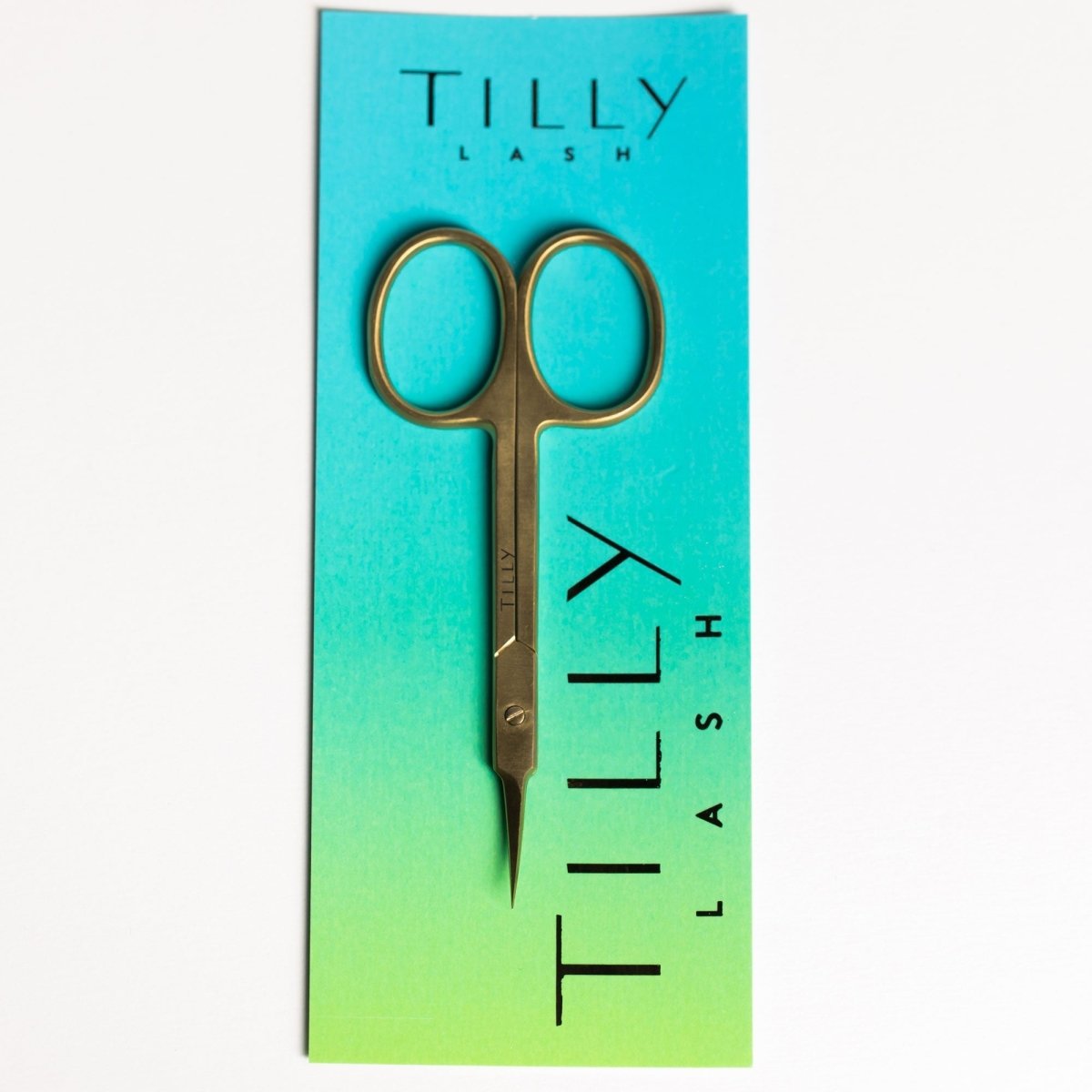 Tilly Lash Gold Eyebrow Scissors - Franklins