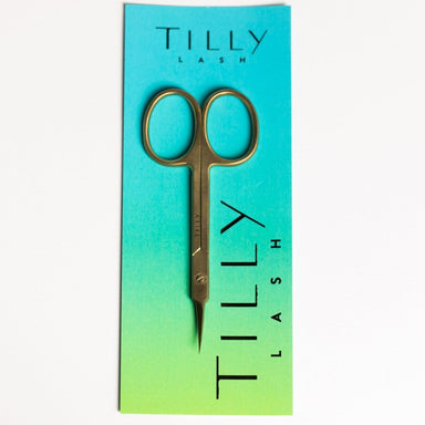 Tilly Lash Gold Eyebrow Scissors - Franklins
