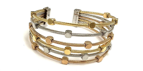 Trio Strand Cuff Bracelet - Franklins