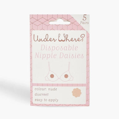 Under Where? Disposable Nipple Daisies (5Pairs) - Franklins