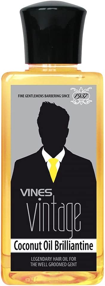 Vines Vintage Coconut Oil Brilliantine 200ml - Franklins