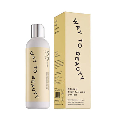 Way To Beauty Medium Self Tanning Lotion 250ml - Franklins