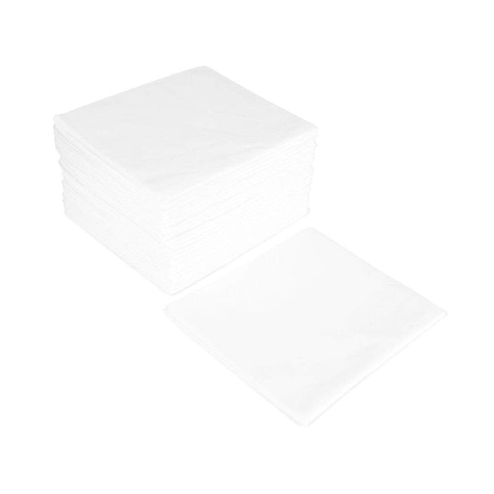 White Disposable Towels 50Pk - Franklins