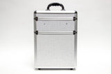 White Glitter Makeup / Hairdressing Case with trolley - TC3148R - Franklins