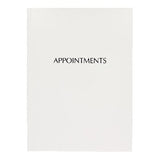 White Gloss 6 Column Appointment Book - Franklins